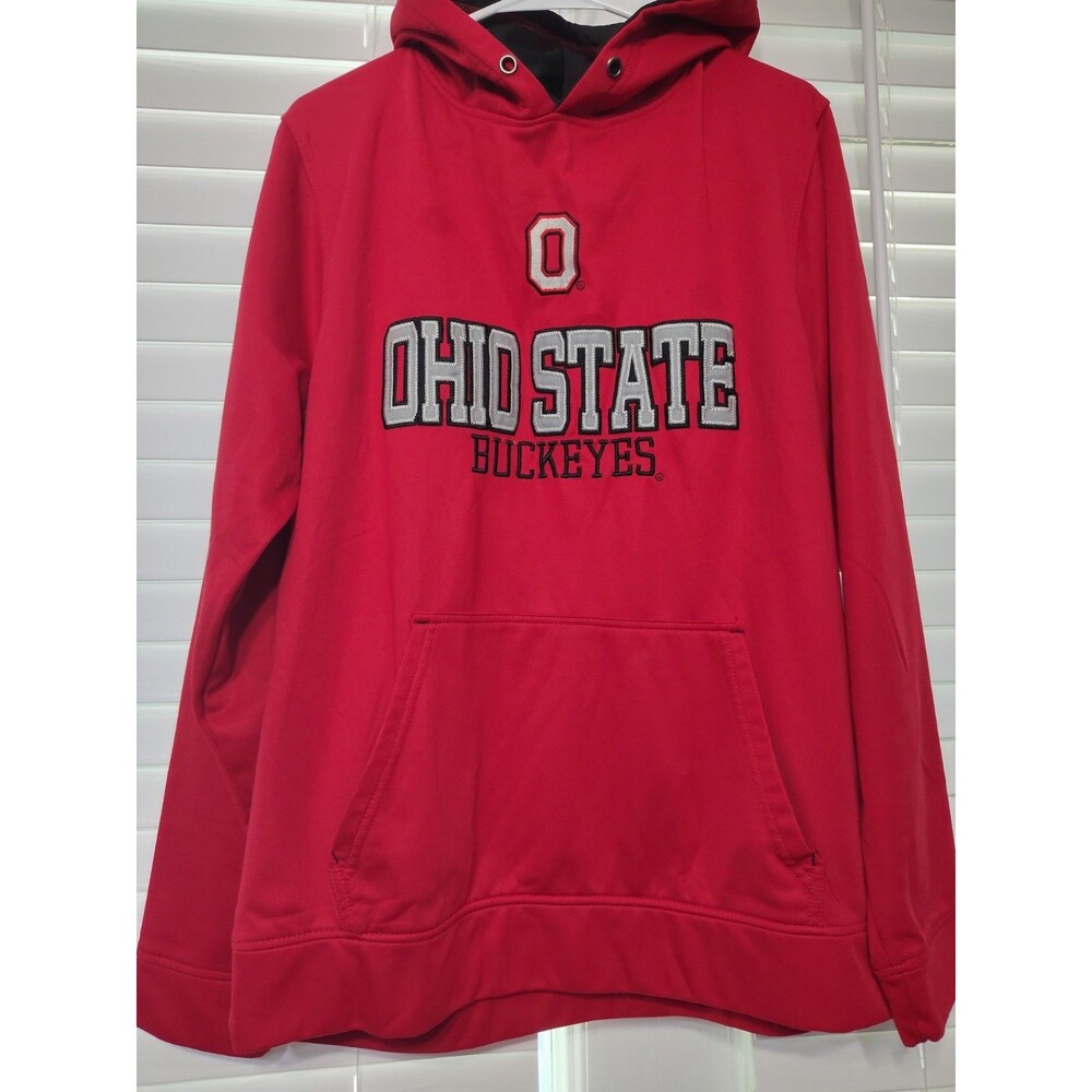 Scarlet & Gray Apparel G12 Mens Hoodie Sweatshirt Ohio State Red Size Large